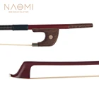 Лук NAOMI 34 44 в немецком стиле с двойным басом, лук из бразильского дерева, белый лук из конского волоса, студенческий лук для начинающих