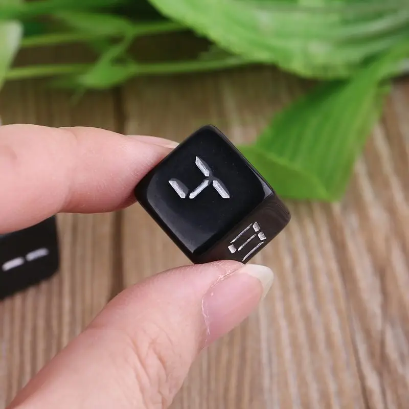 10 шт. D6 шестигранные квадратные кубики для вечерние НКИ ночного клуба Настольная
