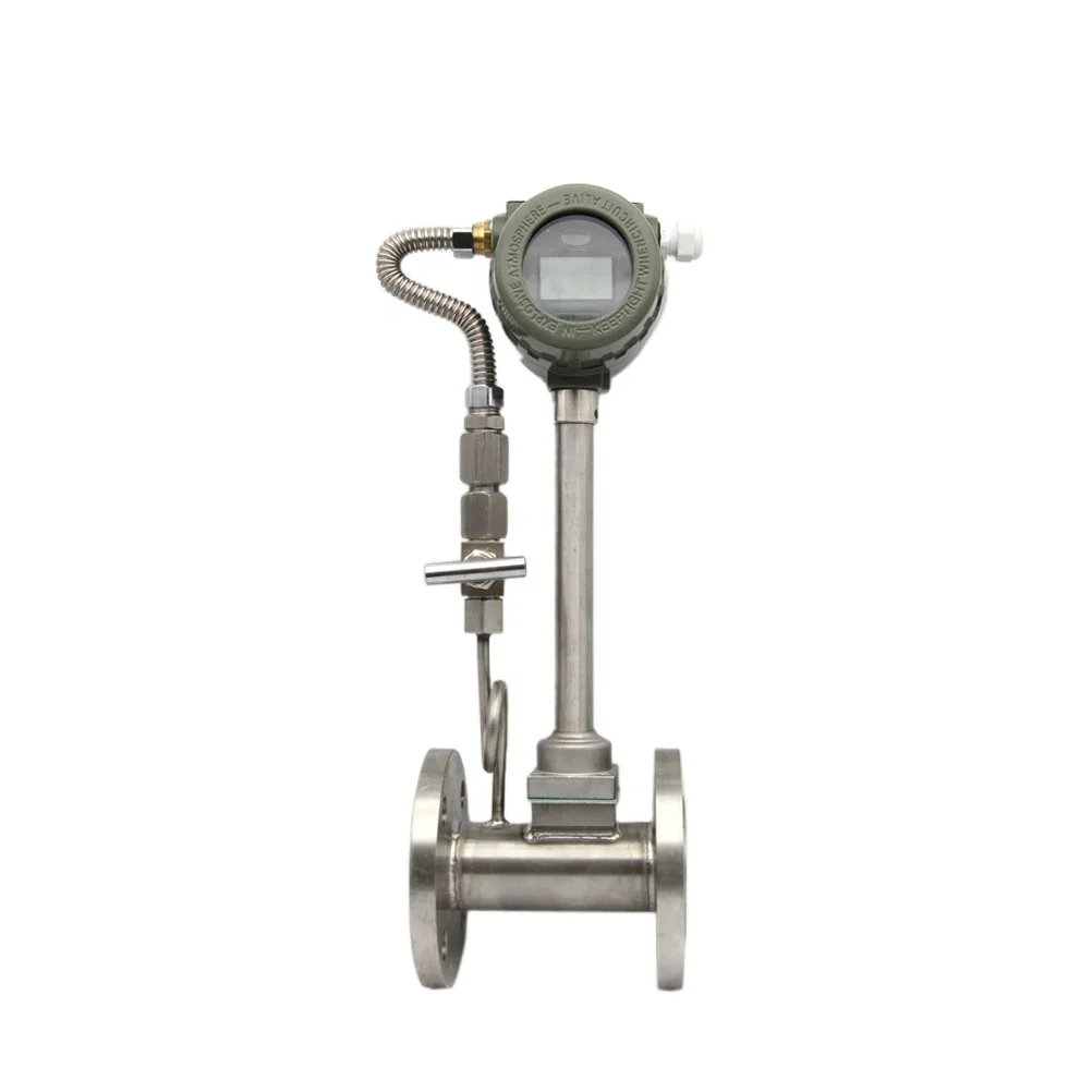 

GVF100 Digital RS485 propane biogas steam vortex air flow meter price