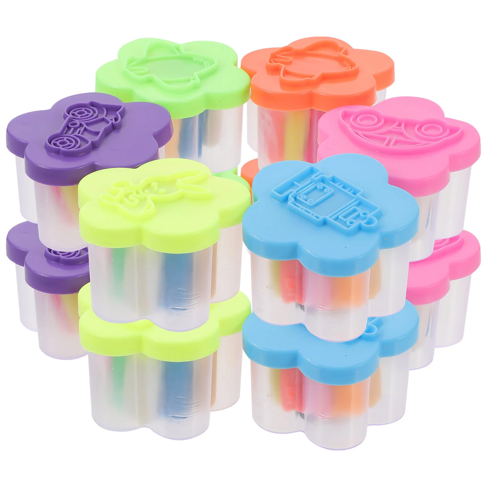 

12 Boxes Polymer Clay Set Toddler Crafts Colored DIY Kit Modeling Toys For Kids