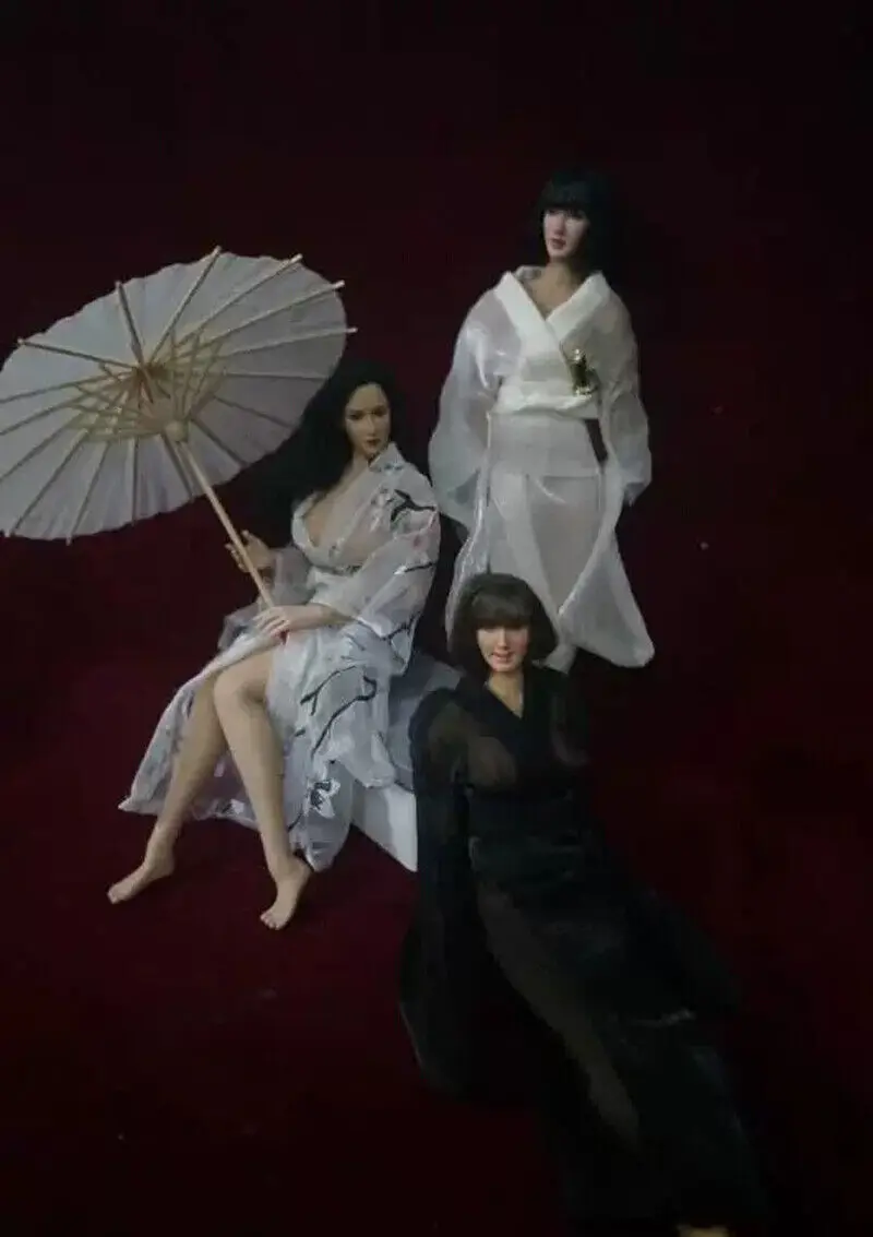 

Масштаб 1/6, аксессуары для солдат, модель кимоно для 12-дюймовых женских фигурок, игрушки