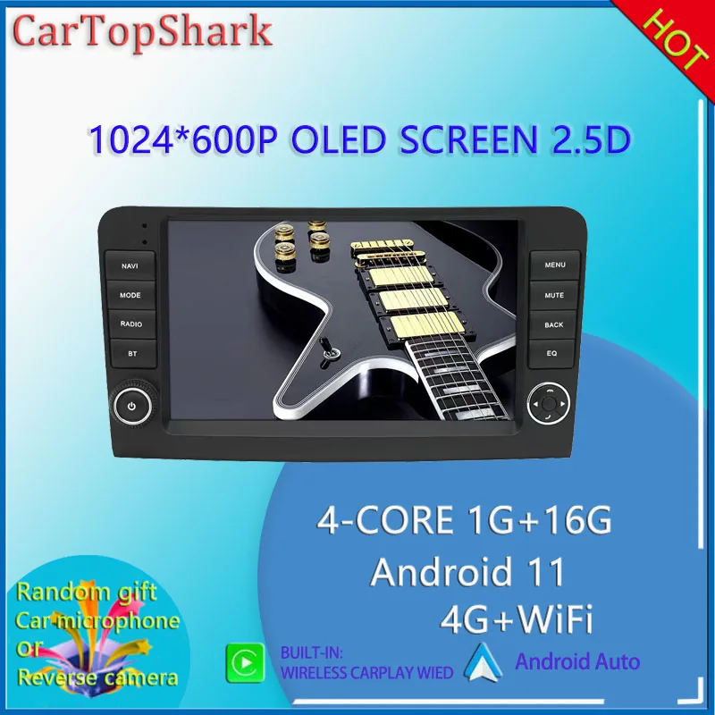 

CARTOPSHARK Mercedes Benz w164 10inch 05-11 ML GL 350 300 car radio multimedia video player navigation stereo GPS Android