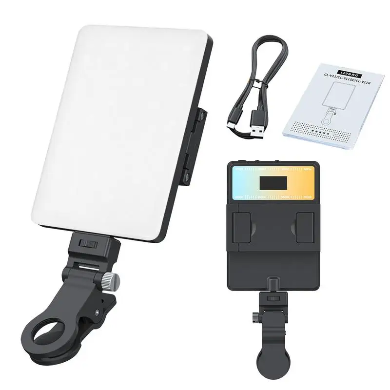 

Selfie Light For Phone 3-Mode Video Selfie Light For Pictures Camera Light USB Recharge Video Light For Mobile Phone And Laptop