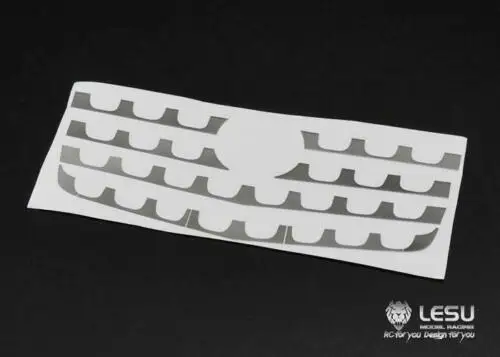 

LESU 1/14 Front Face Grid Sticker Set For Tamiyay Low Roof DIY Tractor Truck Radio Control Dumper Toy Model Metal Part TH04834