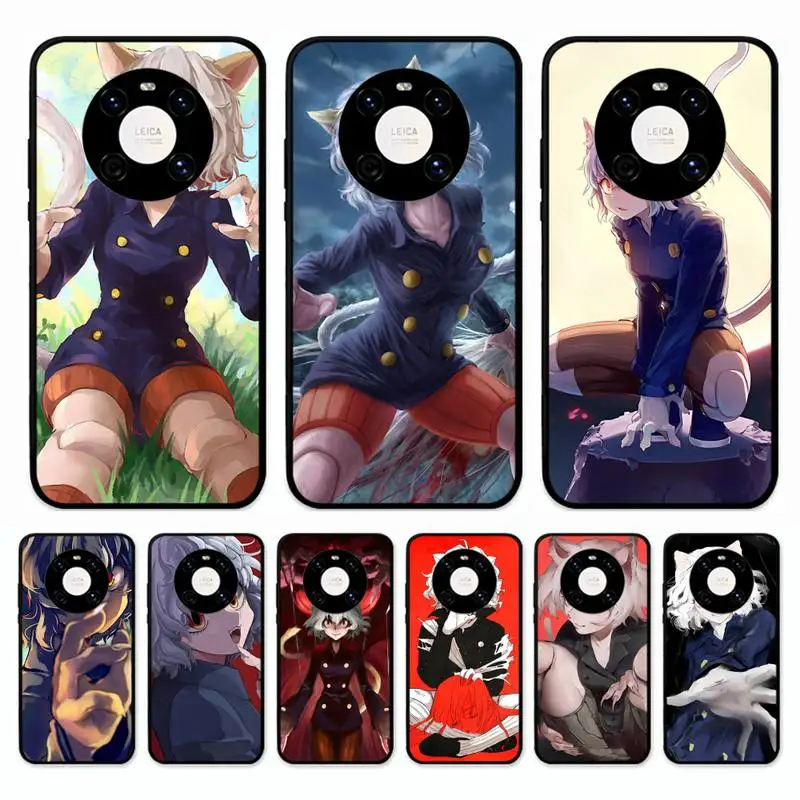 

Anime Hunter x Hunters Neferpitou cat Phone Case for Huawei Mate 20 10 9 40 30 lite pro X Nova 2 3i 7se