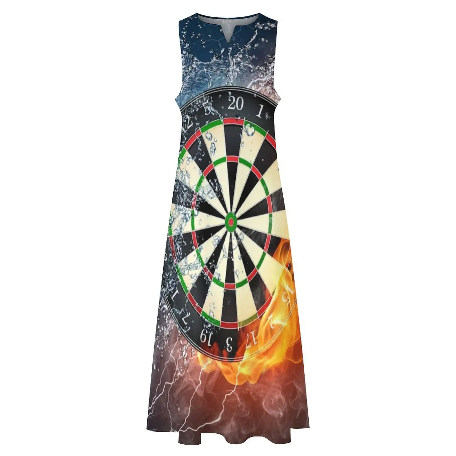 Длинное платье Fire And Ice Dartboard женские платья для торжественных случаев женщин