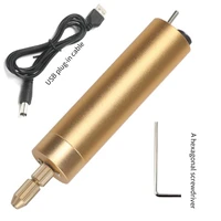 mini electric drills portable handheld micro usb drill 5v for jewelry making diy wood craft for metal wood jewelry tools