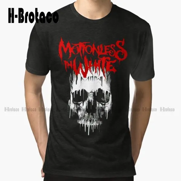 

Skull Miw ..Motionless White ===Trending 1 Motionless In White T-Shirt Baseball Tee Shirts Outdoor Simple Vintag Casual T Shirts