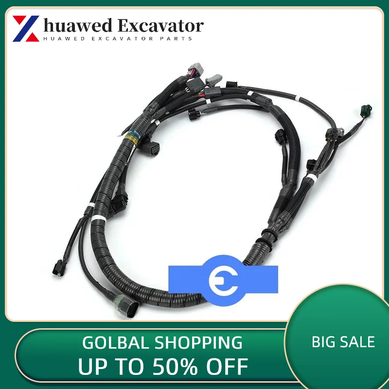 Hitachi zax330-3/zx360-3 жгут двигателя 6hk1 электронный Инжекционный кабель