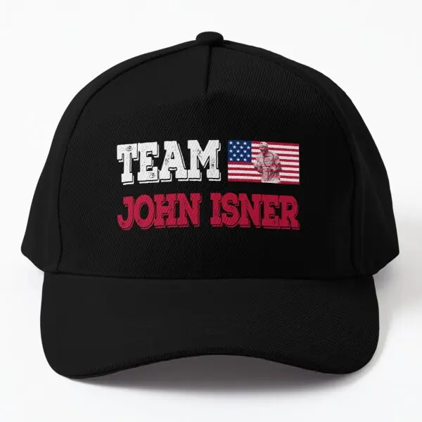 

John Isner Baseball Cap Hat Hip Hop Outdoor Czapka Printed Sun Fish Spring Boys Summer Black Snapback Bonnet Casual