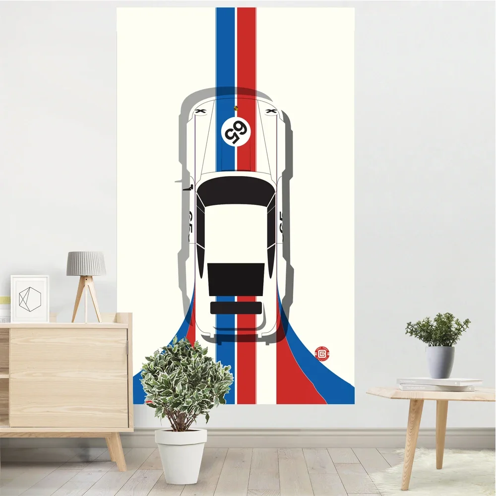 IIIM гобелен с логотипом IM спортивный постер настенный винтажный декор для