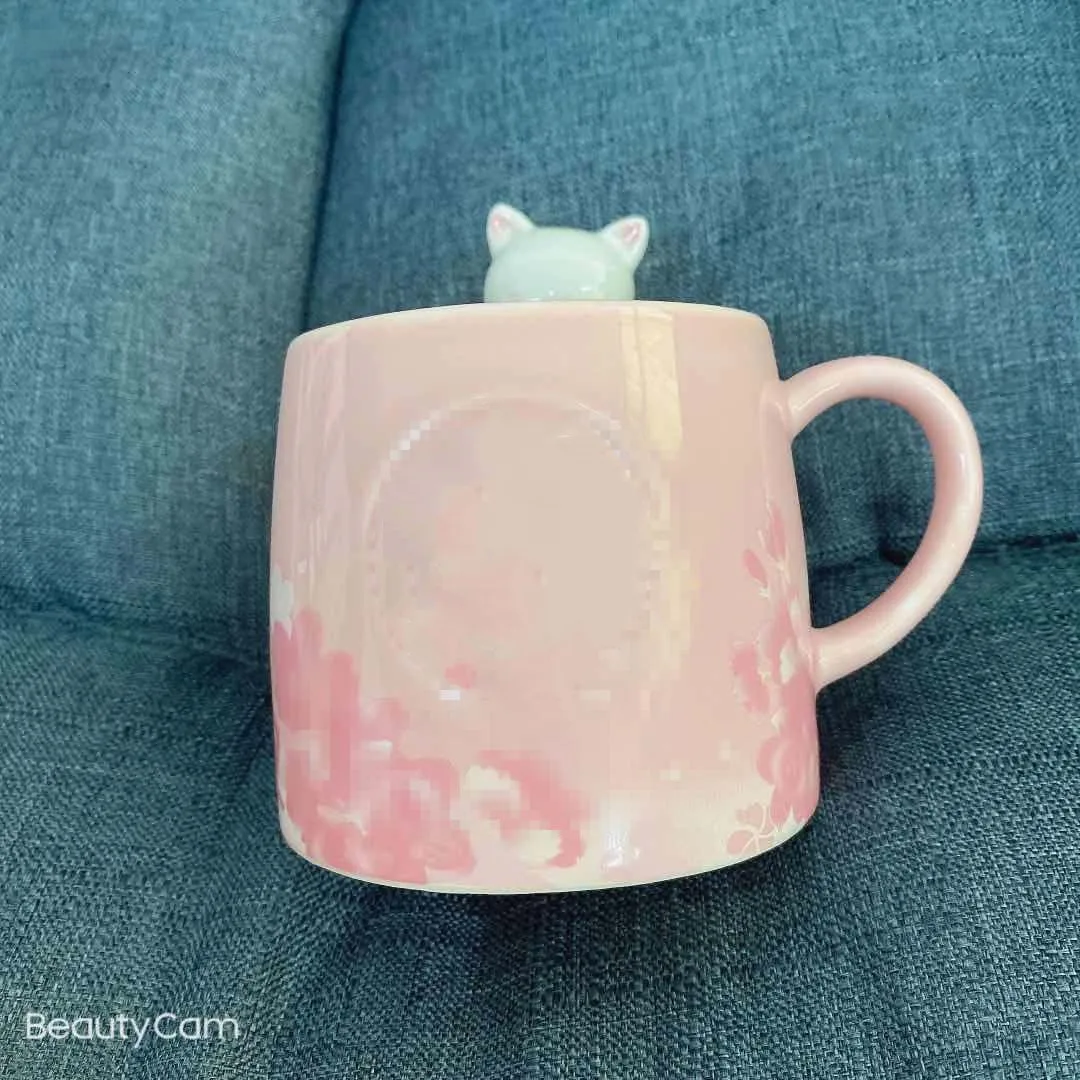 Кружка Звезда папа фиолетовая розовая вишневый цвет кружка с котом Подарочная