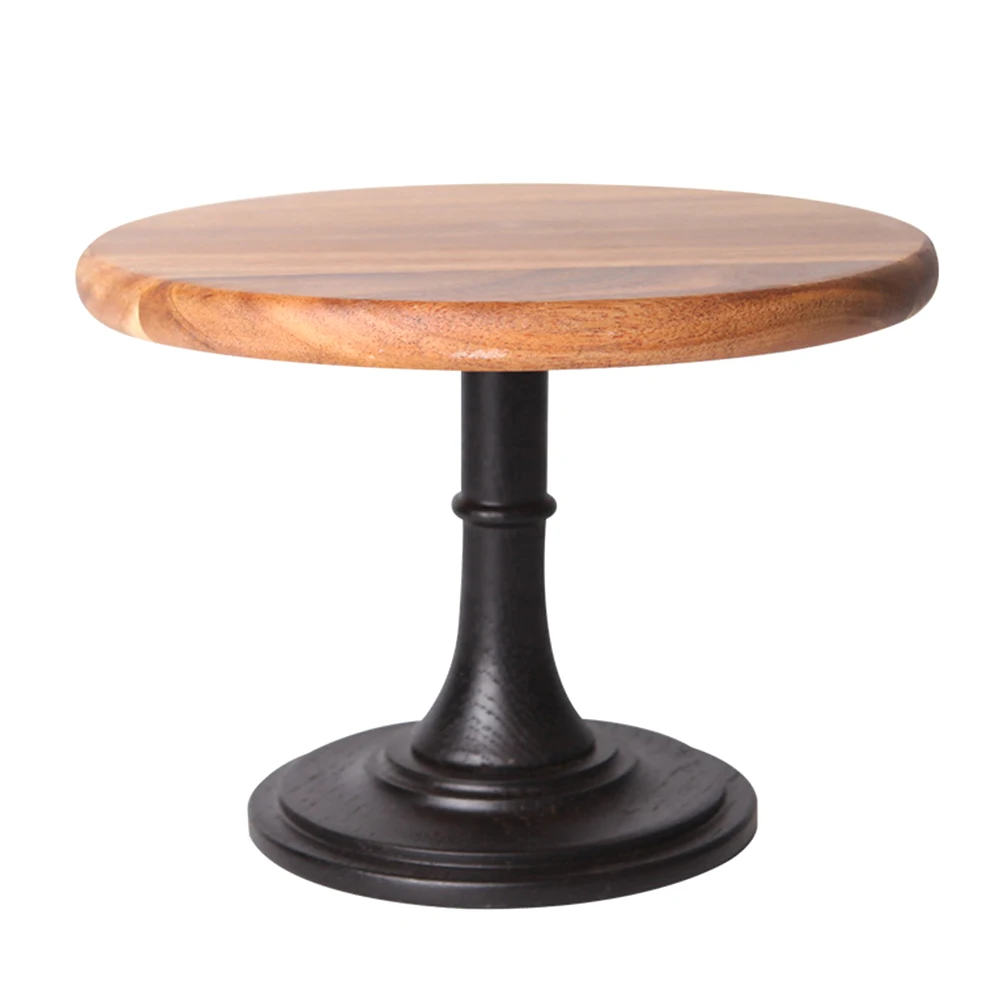 

Durable Decoration Props Fruits Wooden Banquet Birthday Table Cake Stand Stable Wedding Dessert Display High Footed Party