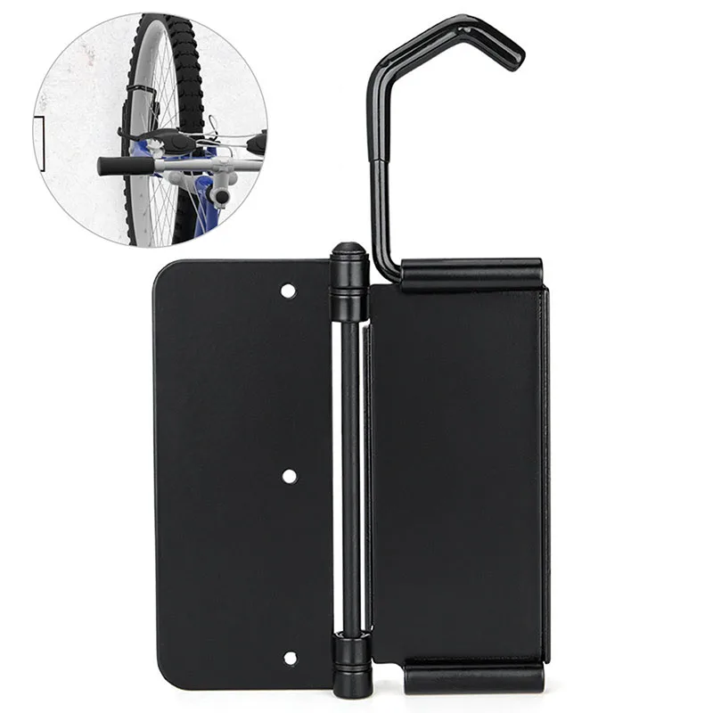 

Велосипедная стойка, настенный держатель для велосипеда, вертикальная стойка для хранения, складная настенная стойка для велосипеда Han
