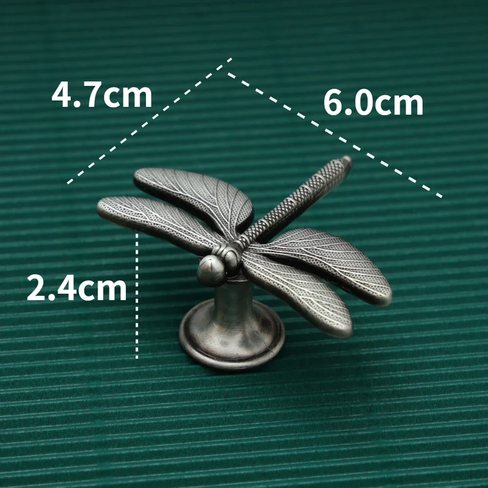 

Ручка для мебели в стиле ретро, антикварные ручки для шкафов и ящиков, из цинкового сплава, с пчелиными листьями, для шкафа