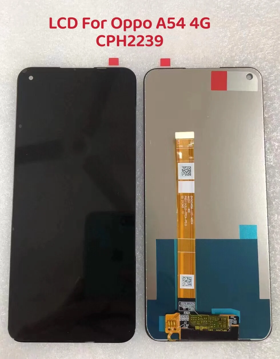 

Wholesale 10 PCS/Lot Original LCD Pantalla For OPPO A54 4G CPH2239 LCD With Touch Screen Assembly For OPPO A54 5G CPH2195 OPG02