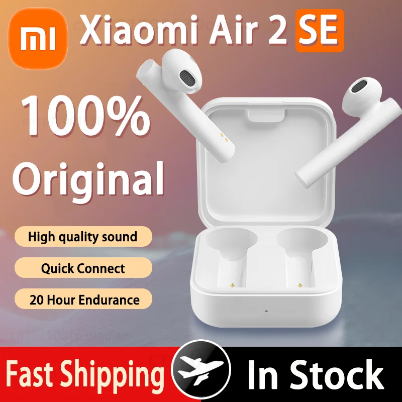 

Беспроводные наушники Xiaomi Air 2 SE, TWS наушники с Bluetooth 5,0, AirDots 2SE Mi True Airdots S 2, наушники-вкладыши Air 2SE, гарнитура