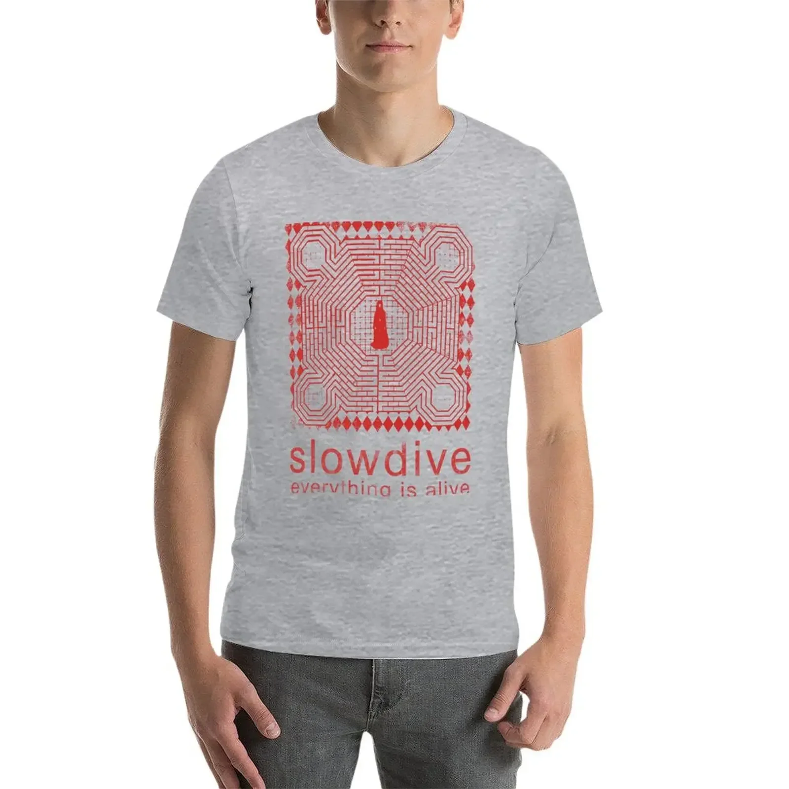 Свободная Мужская футболка с рисунком в стиле аниме