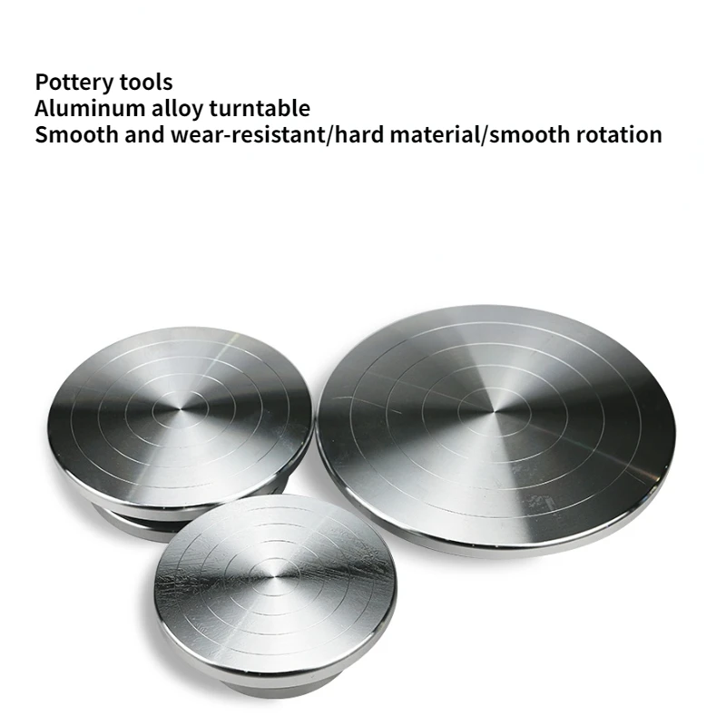 

Sculpture Turntable Ceramic Tool Aluminum Alloy Turntable Hand Model Turntable Mounting Table Cake Clay Plastic Turntable