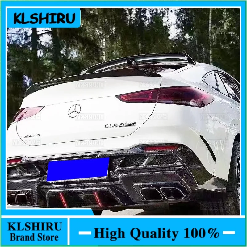 

For Mercedes-Benz GLE class GLE Coupe C167 GLE350 450 GLE53 AMG GLE63 rear carbon fiber tail modification 2021 2022