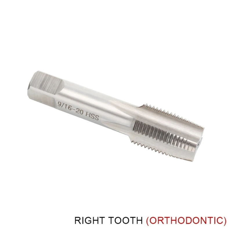 9/16-20 правый/левый резьбовой метчик для ремонта велосипедной рукоятки