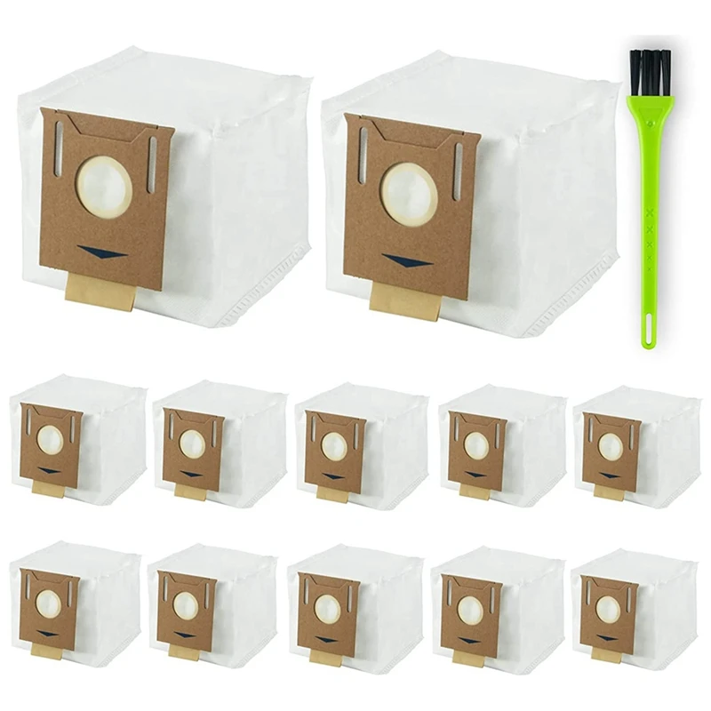 

12 шт. одноразовый мешок для пыли Для ECOVACS Deebot Ozmo T8 T8 AIVI T8 Plus T9 T9 AIVI N8 N8 Plus N8 Pro Plus, запасные мешки