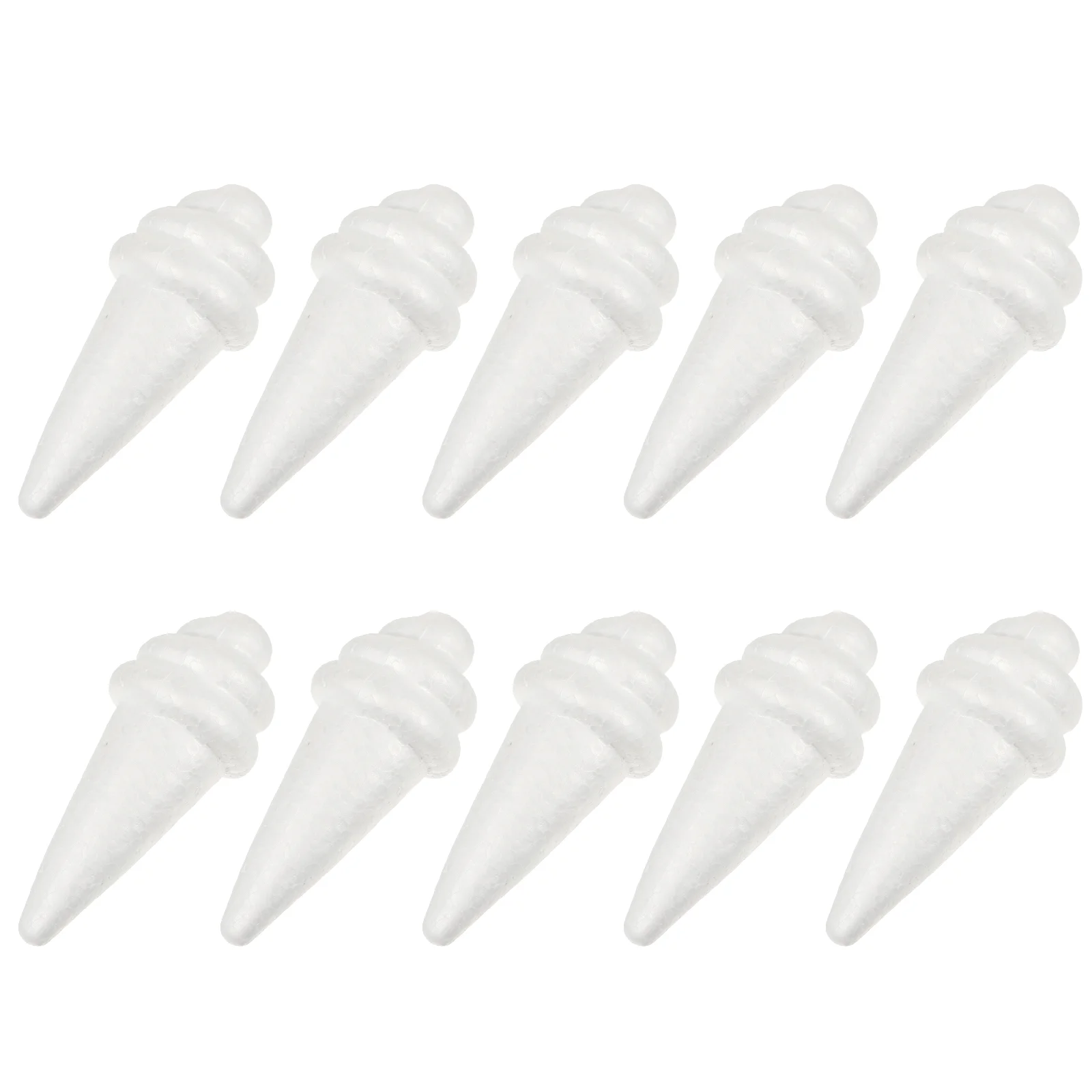 

10 Pcs DIY Ice Cream Shape Models Kids Painting DIY Ice Cream Shape Decor