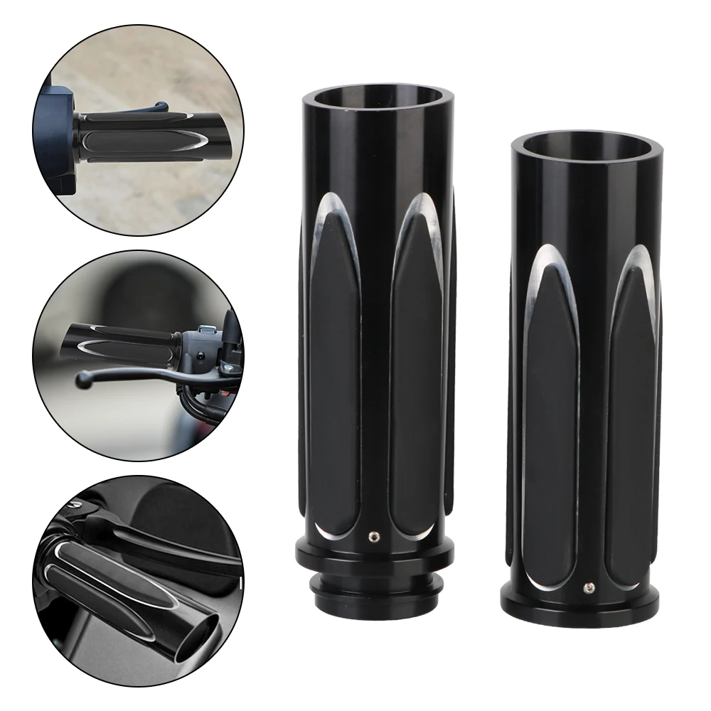 

Ручки для мотоцикла Softail Dyna, набор удобных захватов с ЧПУ 1 дюйм, мягкая Сенсорная Электронная рукоятка дроссельной заслонки, 2 шт./комплект