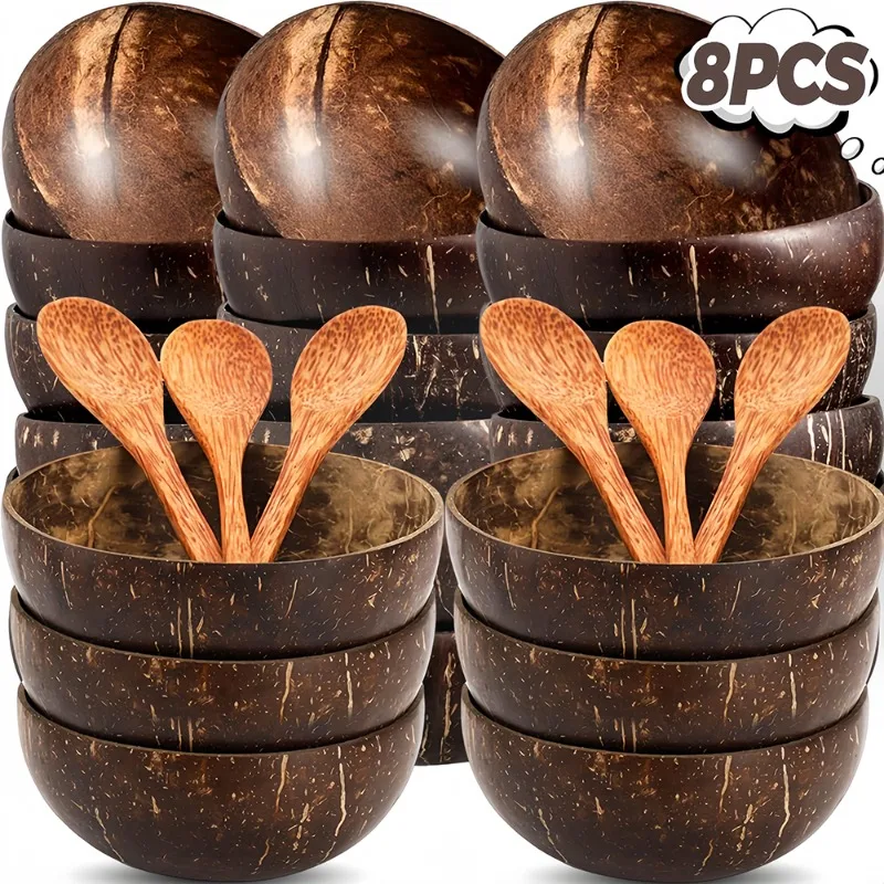 8/1 шт. столовая посуда с ложкой и