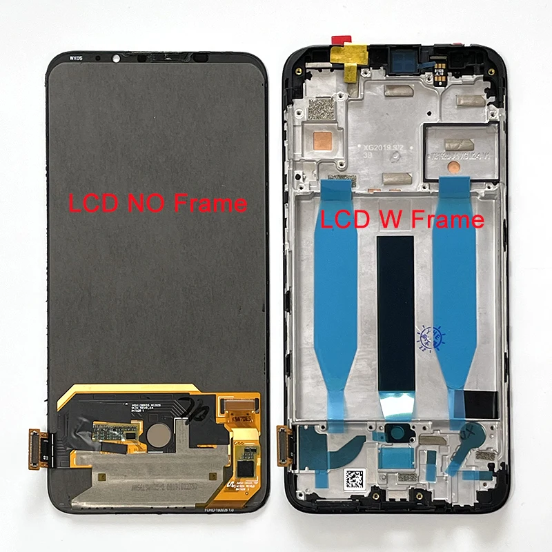 

Original AMOLED M&Sen For Meizu 16S Display 16XS LCD Screen Display+Touch Panel Digitizer For Meizu 16T LCD Frame Assembly