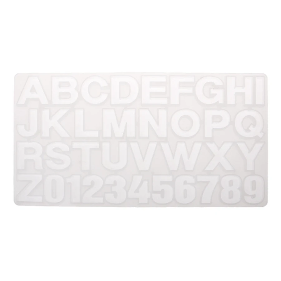 

36PCS Handmade Jewelry Making Tool Alphabet Letters Numbers DIY Silicone Mould
