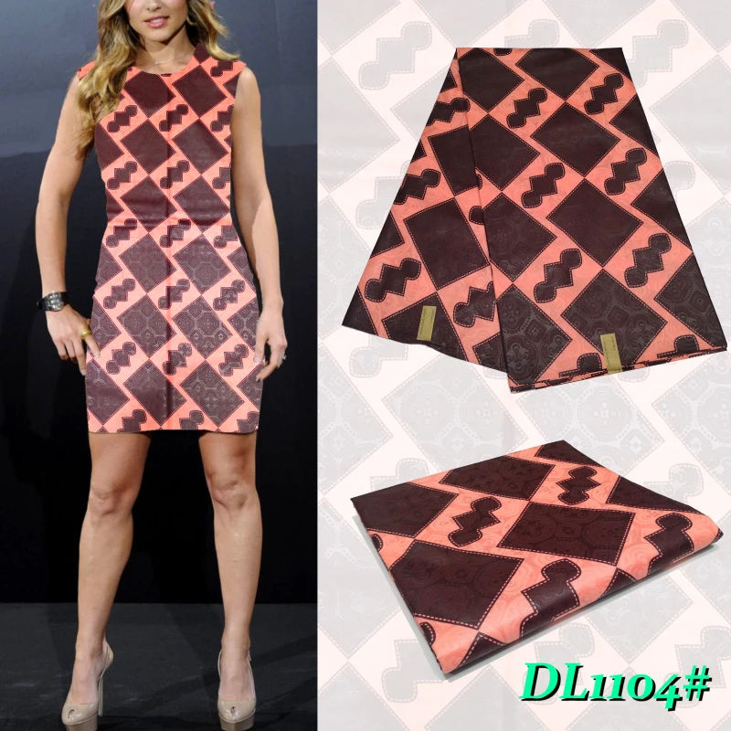 Африканская ткань с геометрическим узором полиэстер восковым принтом |