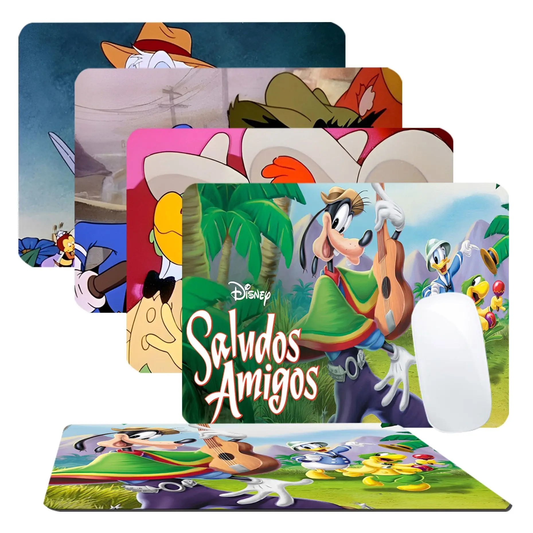 

Disney Saludos Amigos 20x25cm Table Mat Student Mousepad Computer Keyboard Pad Games Pad Desk Mat for PC Gamer Mousemat