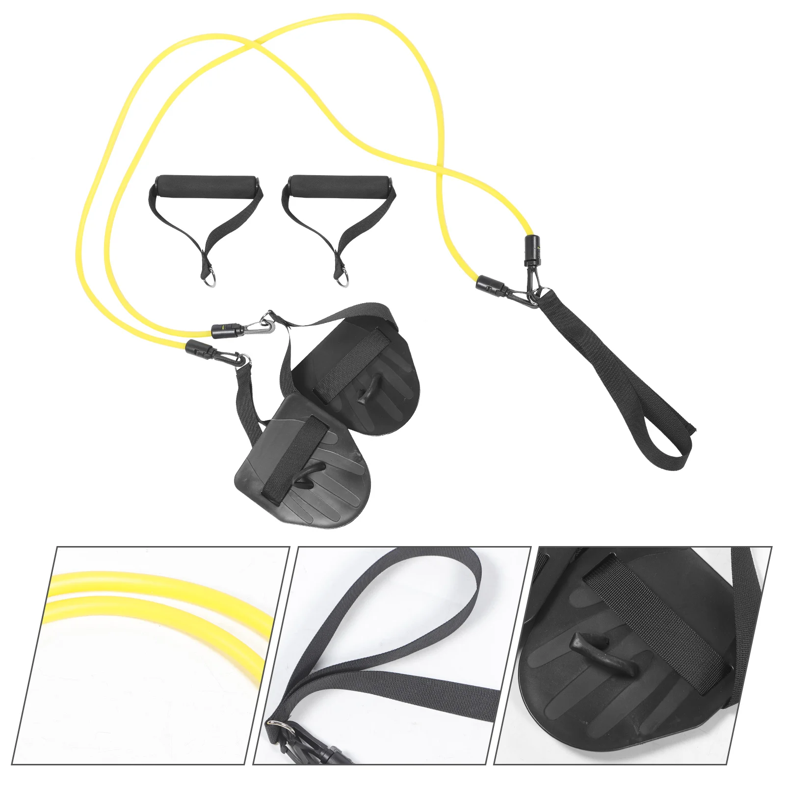 

Practical Swimming Bands Resistance Handle Supplies Training Lessons Equipment Trainer Belts