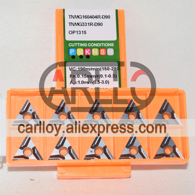 TNMG160404R-D90 TNMG160408R-D90 OP1315 Carbide Cutting Tool TNMG160404R TNMG160408R For Roughing of Steel and Stainless Steel
