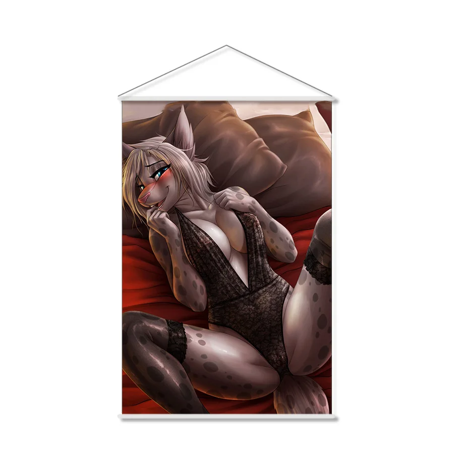 Сексуальная Фелида Клейли аниме настенная прокрутка висит постер домашний декор