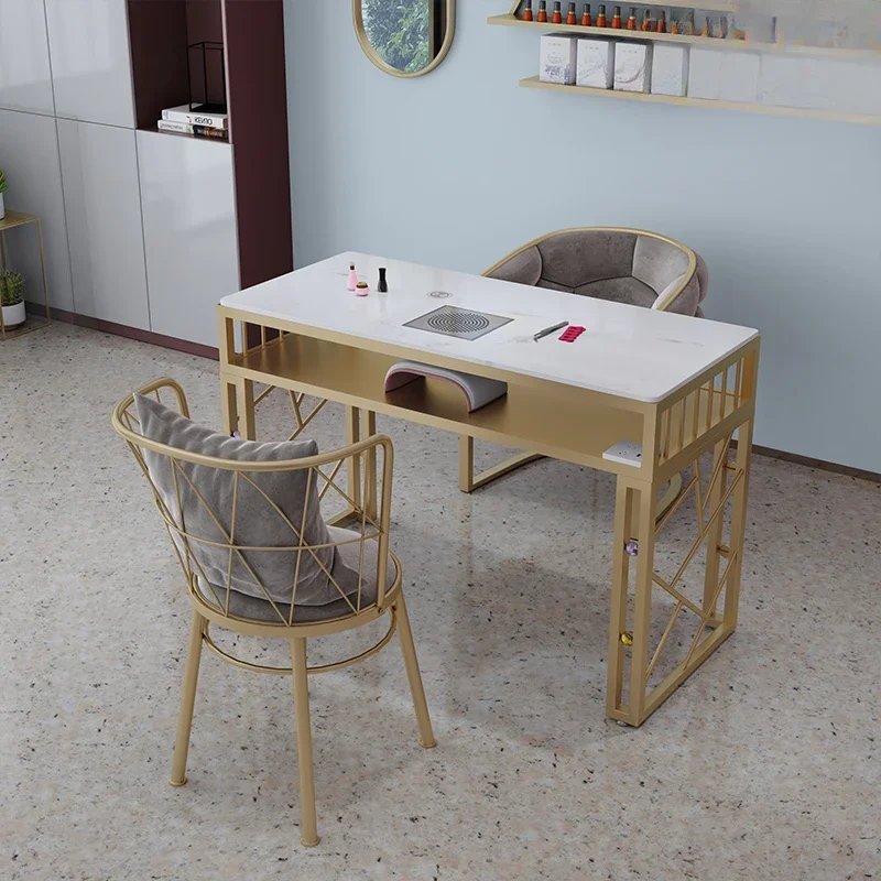 Профессиональные маникюрные столы эстетические ногти для сбора пыли кофейные