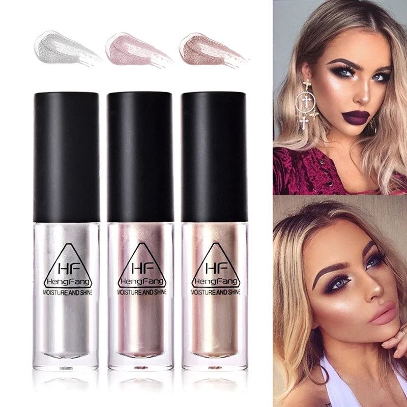 Мерцающая и блестящая водостойкая жидкая подводка для глаз 1 шт. тени век макияж