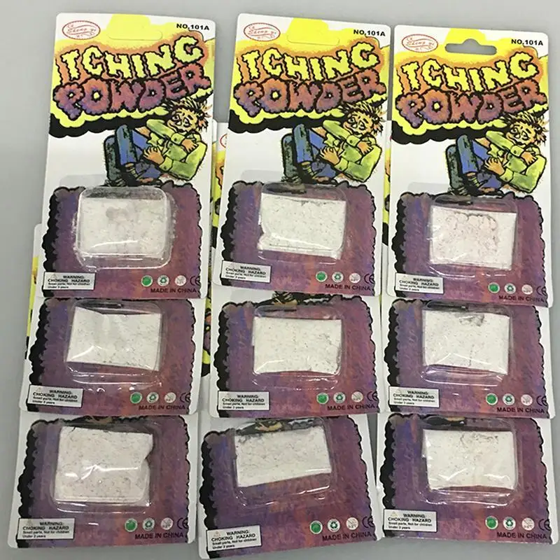 

1pc Itch Powder April Fool's Day Long Itchy Powder Bar Supplies Dust Fibers Children's Toys Toystricky Magical C6c6
