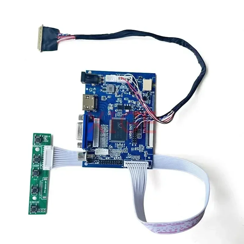 Комплект сделай сам для Φ 40Pin LVDS 1366x768 HDMI-совместимый экран ноутбука 15 6 дюйма VGA AV