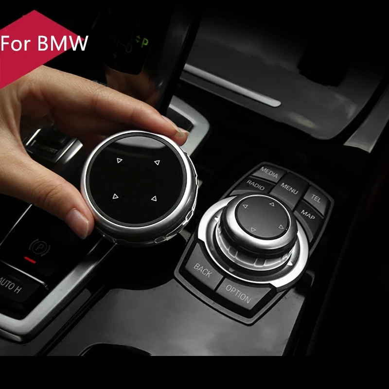 Original Car Multimedia Buttons Cover iDrive Stickers for BMW 1 3 5 7 Series X1 X3 F25 X5 E70 X6 E71 F30 F10 F07 E90 F11 E92 F20