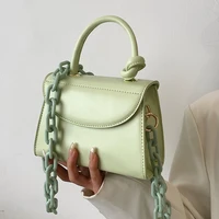 niche design bag female 2022 new joker acrylic chain bag western style explosion portable bag messenger bag