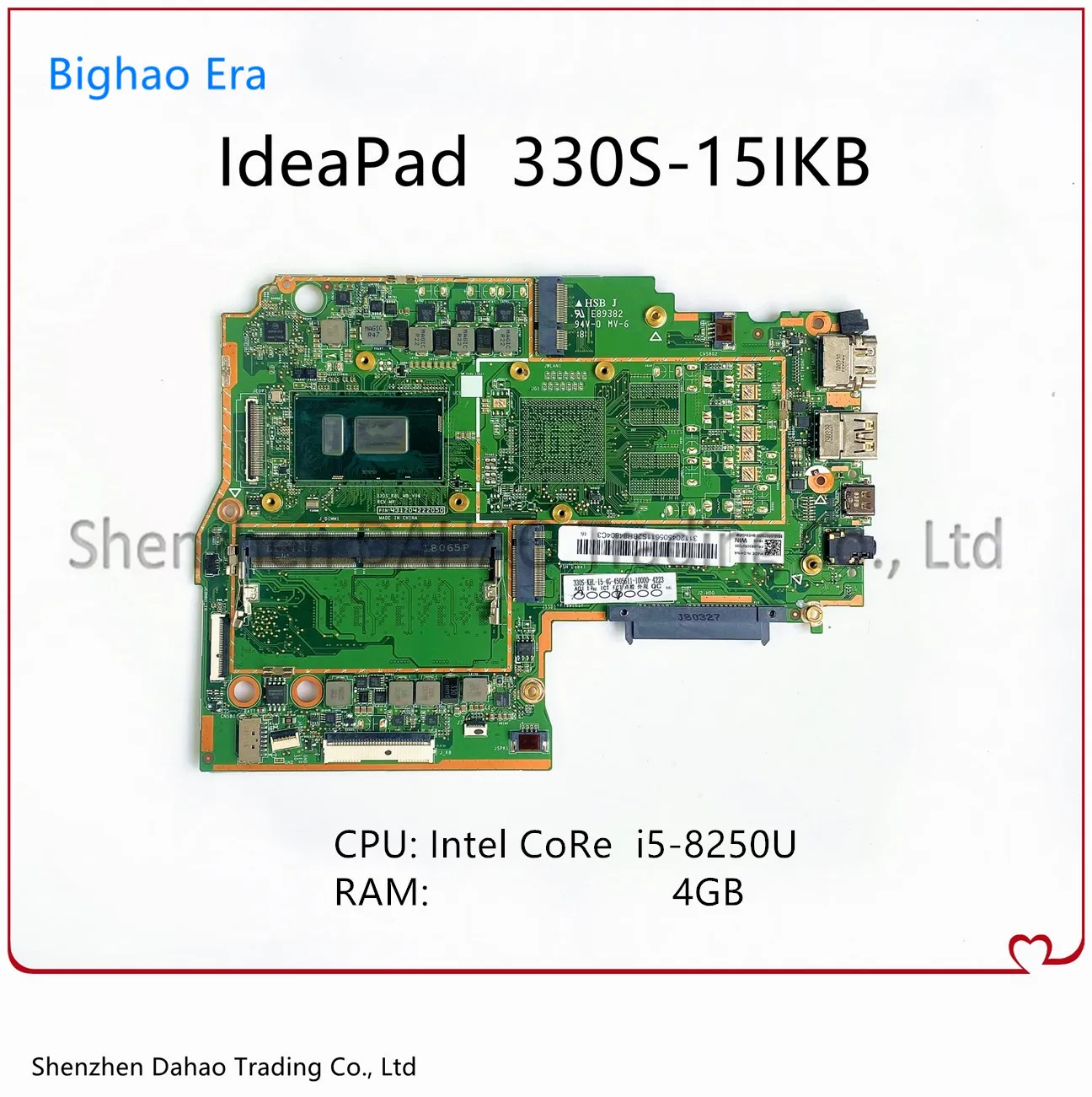 

Материнская плата для ноутбука Lenovo ideaPad 330S-15IKB с i5-8250U CPU 4GB-RAM 5B20R07295 5B20S71219 5B20S71224 100% полностью протестирована