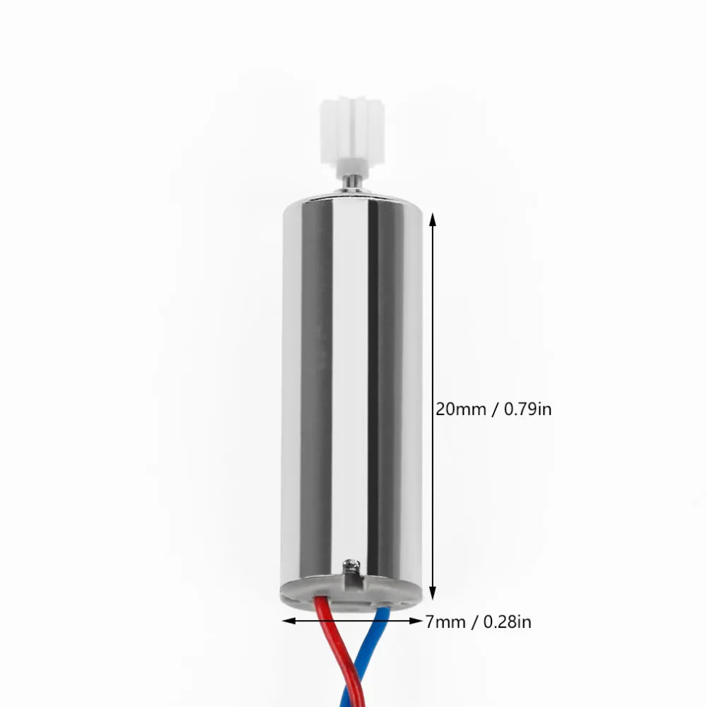 Syma X5C 2 шт. CW CCW двигатель двигателя W Шестерня для SYMA X5 X5SC X5SW JXD385 V252 H107 U816 RC