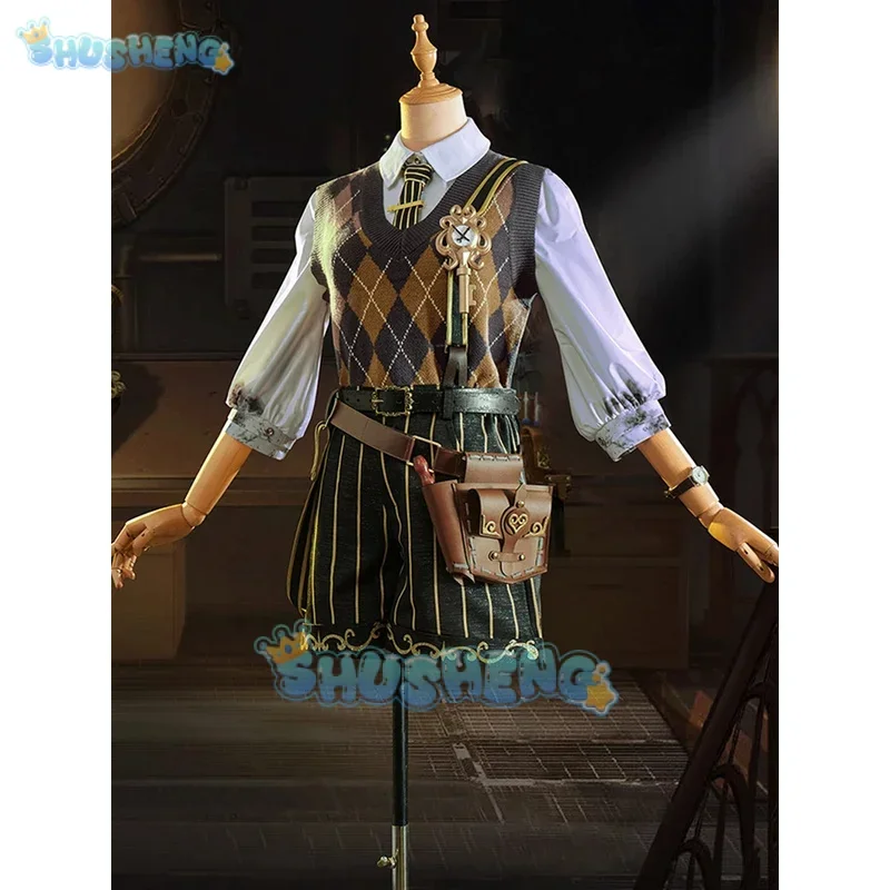 FC6Fashion Tracy Reznik/Mechanic Cos Костюм Game Identity V The Survivor Косплей Мужчины Женщины Мужская