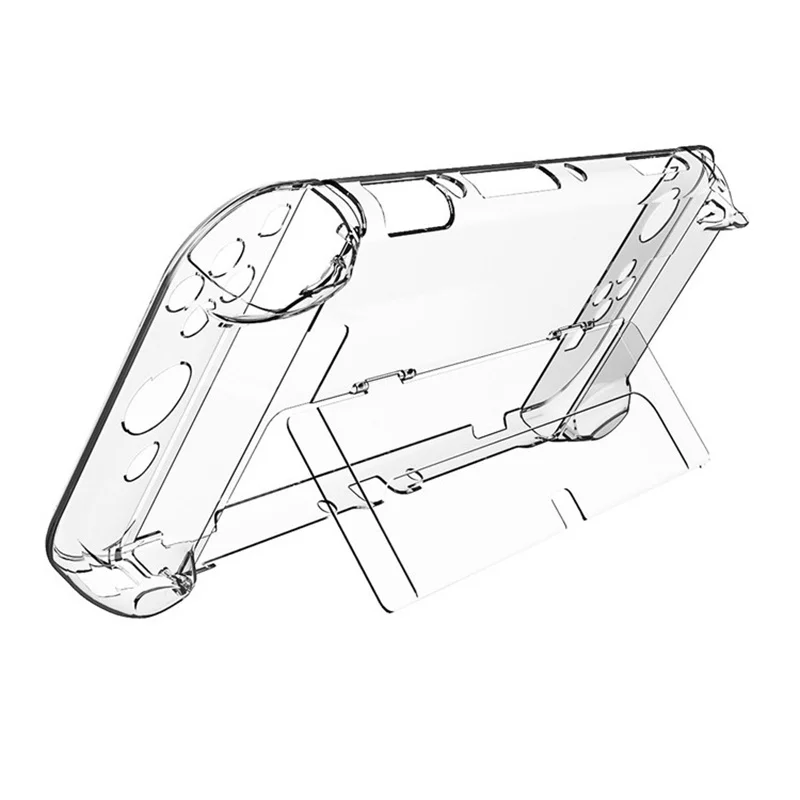 Прозрачный защитный чехол для Nintendo Switch OLED запасные аксессуары консоли Joy-Con