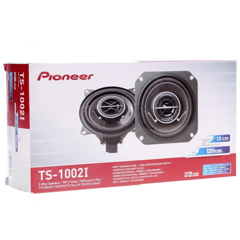 Акустика PIONEER TS-1002I автомобильная широкополосная |