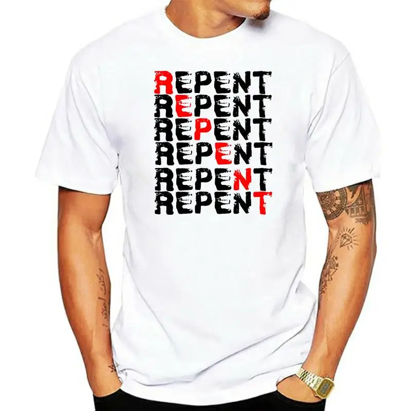 

Men t shirt Jesus Said Repent! tshirts Women t-shirt