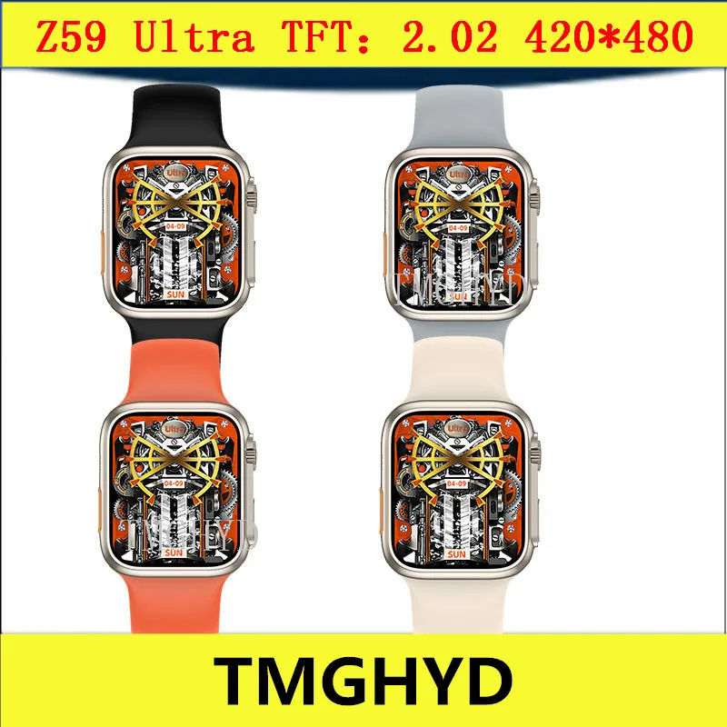 

Wholesale New Smart Watch Series 8 Z59 Ultra Men Waterproof Phone Call Wireless Charging Smartwatch Bluetooth Calls Sports Women