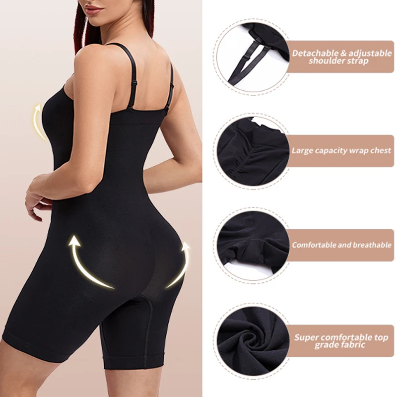 Body Shapewear Bodysuit Corset Waist Trainer Slip Women Full Body Shaper Slimming Shaping Underwear Postpartum Recovery Sheath